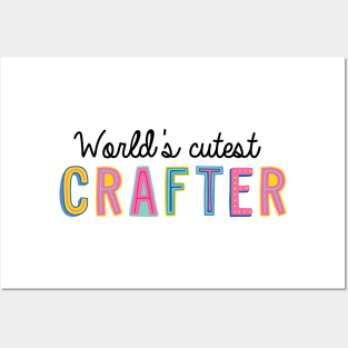 Crafter Gifts | World's cutest Crafter Posters and Art